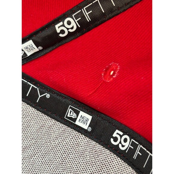 New Era NHL Colorado Avalanche Red Baseball Cap 59Fifty Size: 7 - Picture 11 of 11